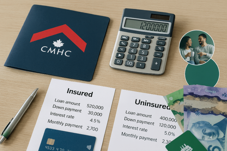 CMHC Insurance or Not Comparison