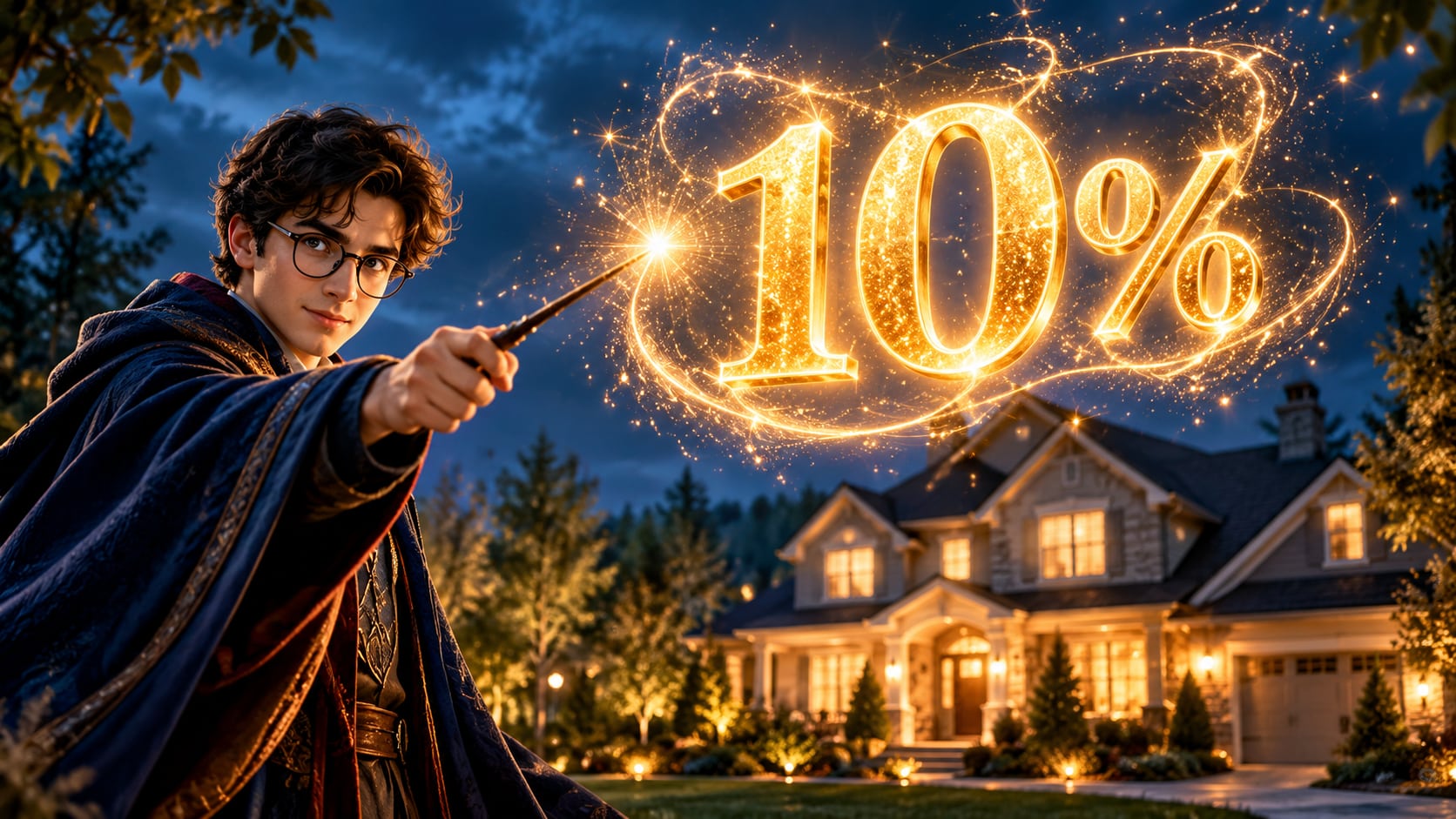 Harry Potter and the Chamber of Down Payment Secrets: The Magic of 10%